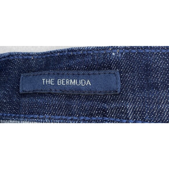 Lucky Brand Women’s Denim Bermuda Shorts Size 0/25 Blue Distressed Jean - Picture 8 of 13